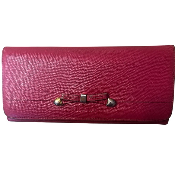 Prada Pink Wallet - Picture 1 of 10